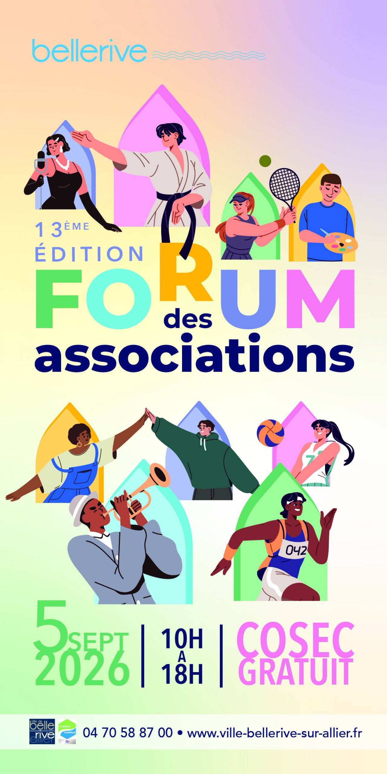 Forum des Associations - samedi 5 septembre au COSEC - Assoc Retraite ...